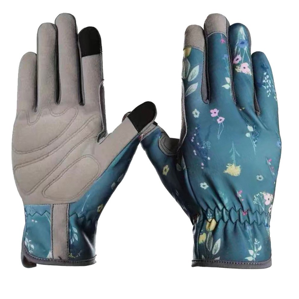 Work Glove Impact - Guantes cortos de jardinería resistentes a