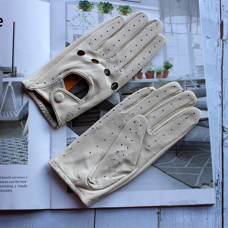 Guantes de Cuero para Mujer, d - Leather Driving Glove reseña y precio