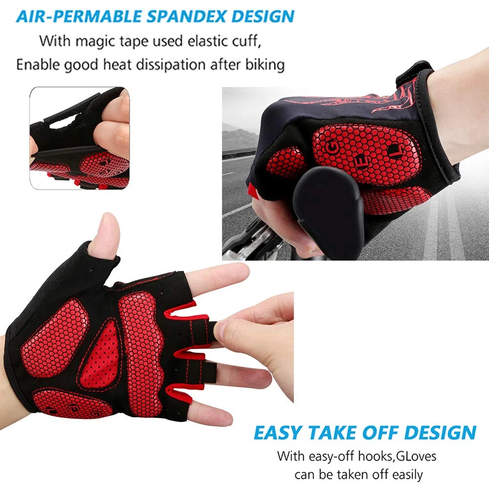 1 par de guantes de ciclismo,  - Workout Glove Gym reseña y precio