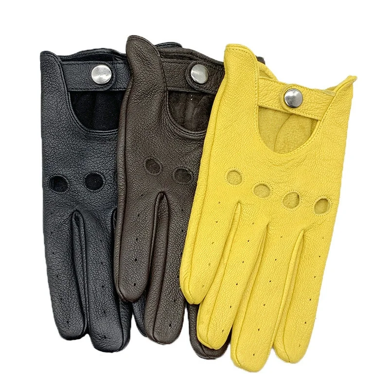 Guantes de Motocicleta de Cuer - Leather Driving Glove reseña y precio