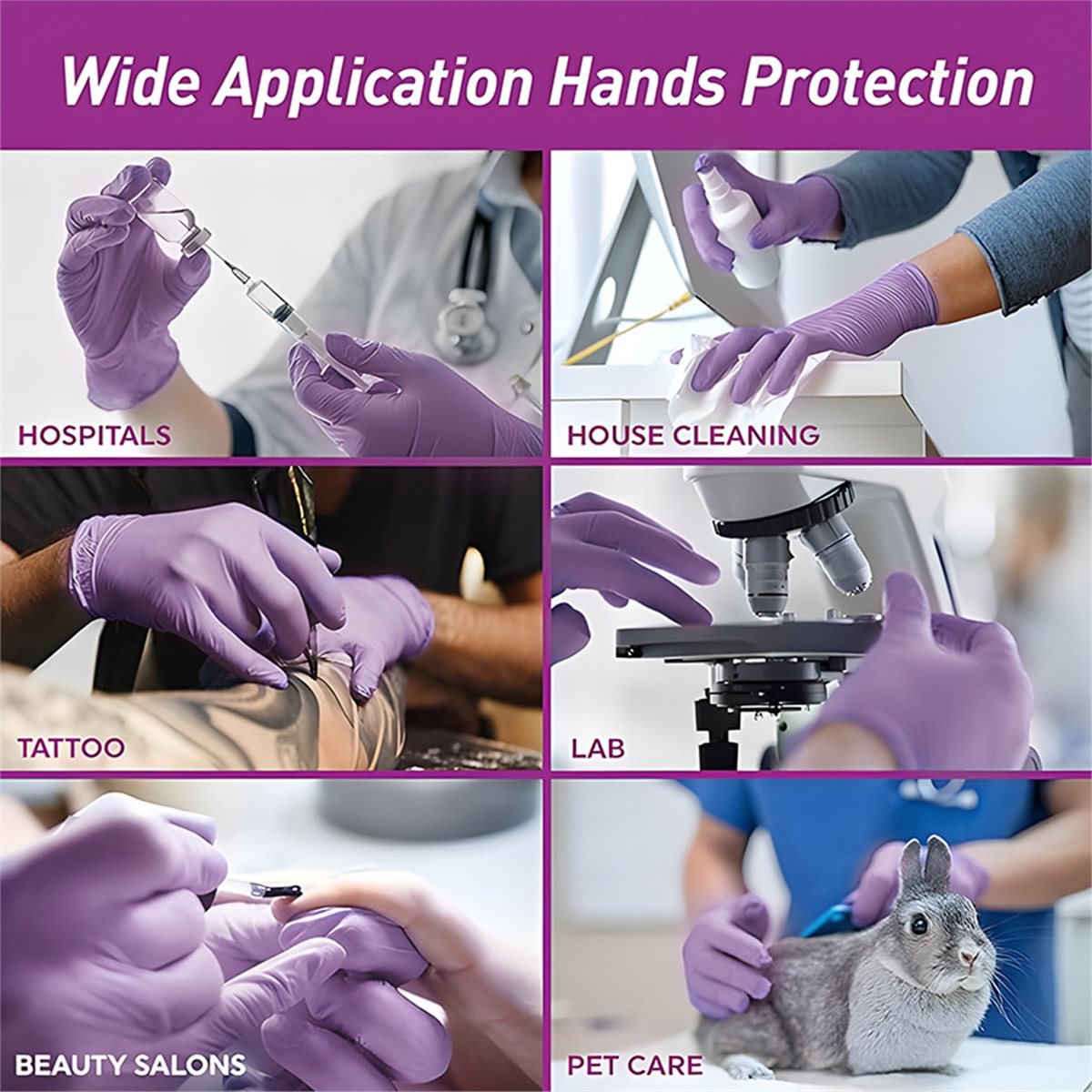 HITL 100 Guantes de Nitrilo De - Exam Glove Nitrile reseña y precio