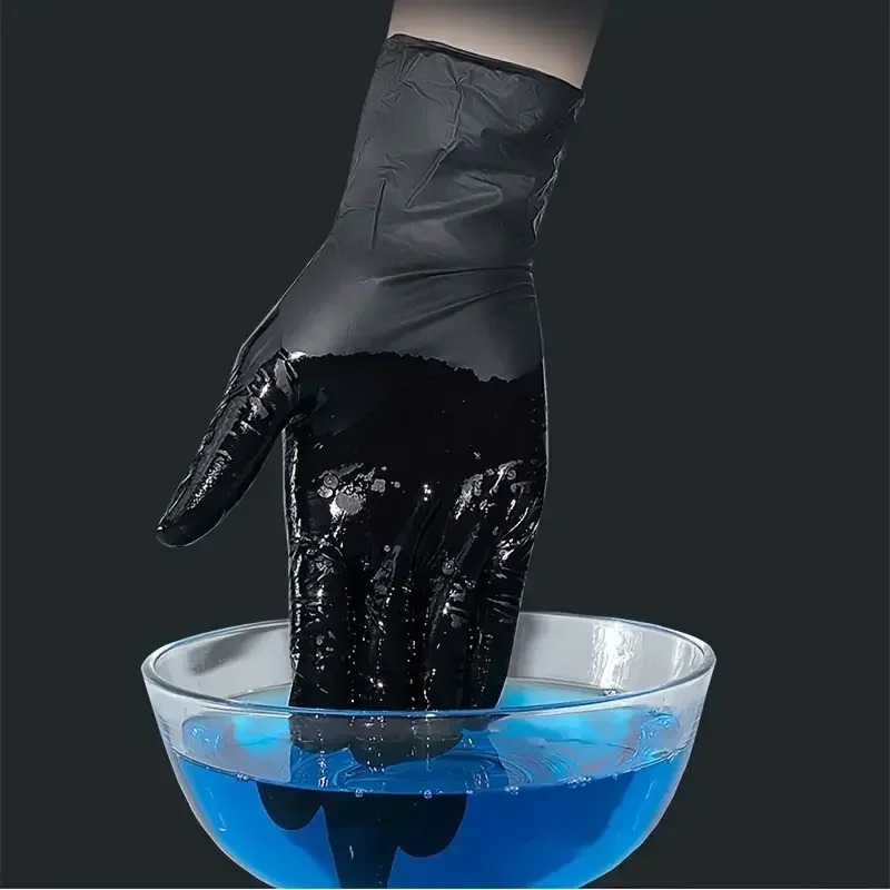 1/100 Uds. Guantes Negros Dese - Latex Disposable Glove reseña y precio